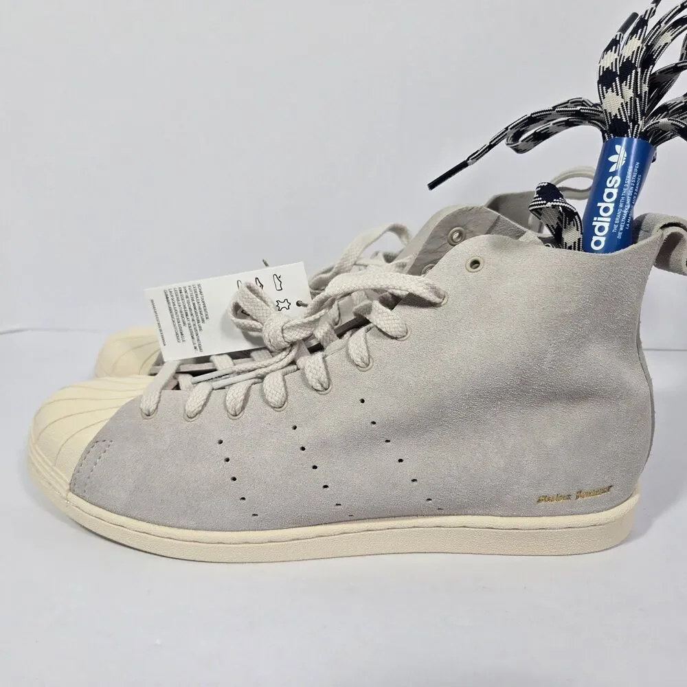 adidas Superstar Hi Wales Bonner Mist Stone JQ7633 Mens 10.5